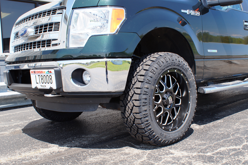 2013 Ford F-150 - 20x9 XD Series Wheels 275/60R20 Goodyear Tires Rough  Country  Suspension Leveling Kit