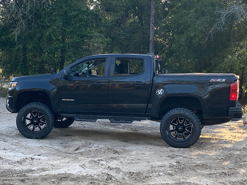 2018 Chevrolet Colorado Z71 Rbp Saharan 2 20x12 Ironman All Country Mt 33x12 50r20 6in Rough Country Suspension Lift 