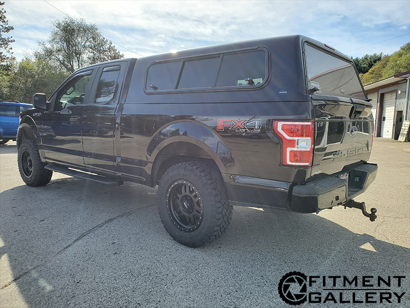 2018 Ford F150 Xl Vision Offroad 18x9 Goodyear Wrangler Duratrac Lt275 65r18 Leveled Suspension 