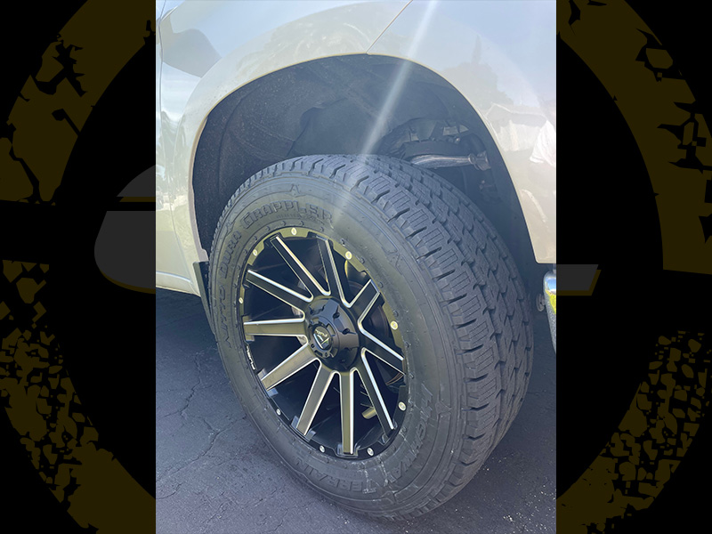 2019 Chevrolet Silverado Lt Fuel Contra 20x9 Nitto Dura Grappler 305 55r20 2in Leveled Suspension 