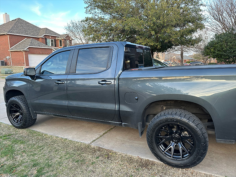 2019 Chevrolet Silverado Rst Fuel Catalyst 20x10 Toyo Open Country At3 295 55r20 2 5in Eibach Leveling Kit 