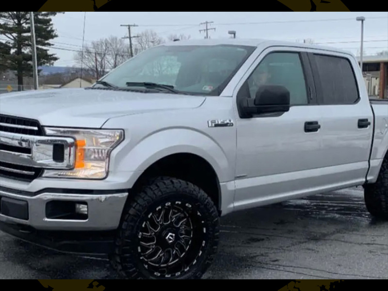 2019 Ford F150 Tis 544bm 20x10 Kendra Klever Rt 33x12 50r20 2 5in Motofab Leveling Kit 