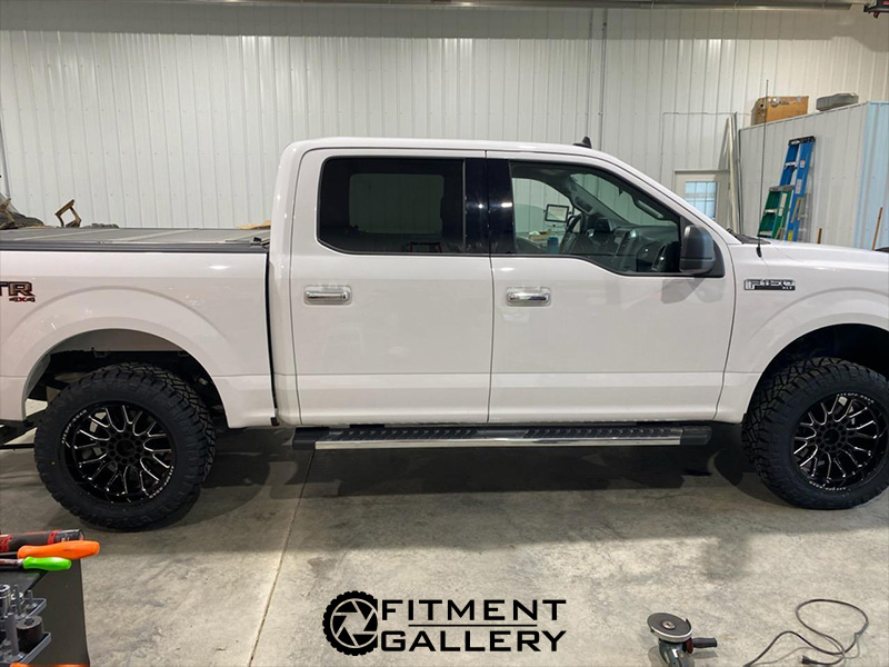 2019 Ford F150 Xlt Axe Offroad Atlas 20x10 Nitto Ridge Grappler 285 55r20 2in Rough Country Leveling Kit 