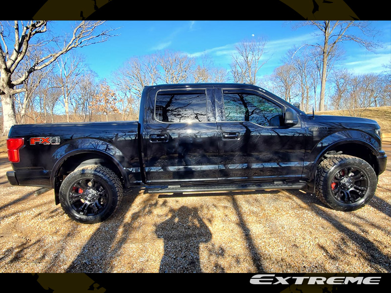 2019 Ford F150 Xlt Fuel Offroad Vapor D560 20x9 Toyo Open Country At3 Lt33x12 50r20 3 Inch Rough Country Leveling Kit 1 5 Inch Rough Country Suspension Lift 