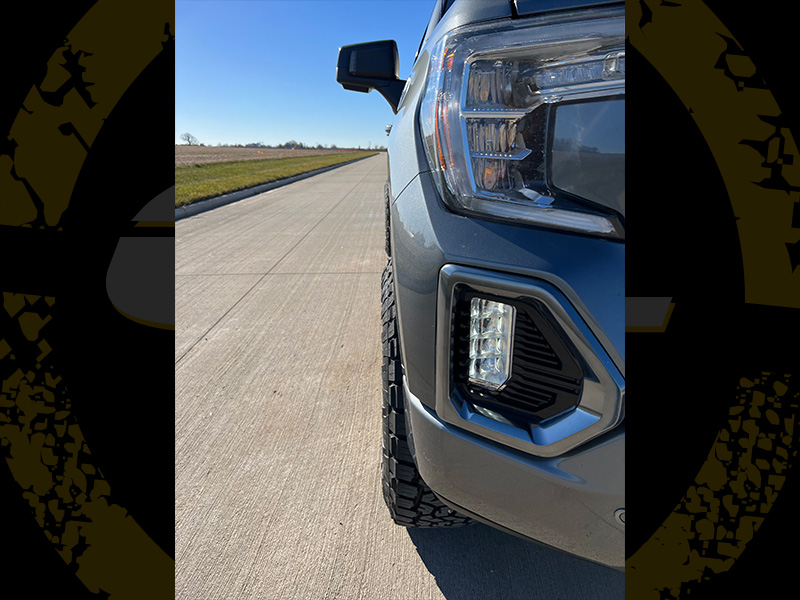 2019 Gmc Sierra 1500 At4 Method Race Mr315 17x8 5 Toyo Open Country At3 315 70r17 2in Rough Country Leveling Kit 