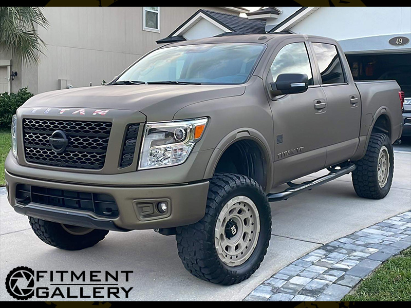 2019 Nissan Titan Pro 4x Xd Series Xd861 20x9 Ironman All Country Mt 35x12 50r20 6in Pro Comp Suspension Lift 