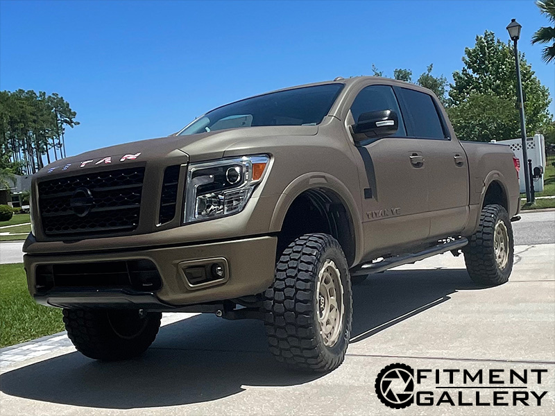 2019 Nissan Titan Pro 4x Xd Series Xd861 20x9 Ironman All Country Mt 35x12 50r20 6in Pro Comp Suspension Lift 
