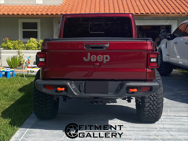 2021 Jeep Gladiator Mojave Vision Sliver 360 Matte Black 22x12  51 Offset Toyo Open Country Mt 37x13 50r22 Aev 2 Inch Spacer Lift 